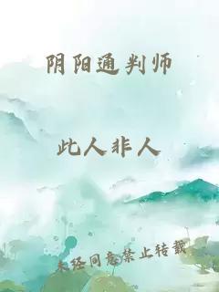 阴阳通判师