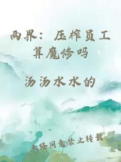 两界：压榨员工算魔修吗